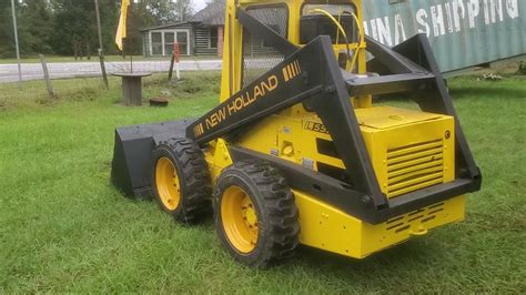 new holland skid steer hydraulic fluid capacity|new holland skid steer l555.